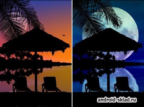 Private Beach Live Wallpaper - живые обои с пляжем для Android