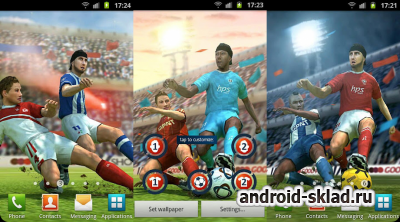 Good Point Football HD - Футбольные живые обои для Android