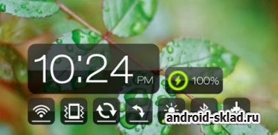 Clean Widgets - прозрачные виджеты для Android