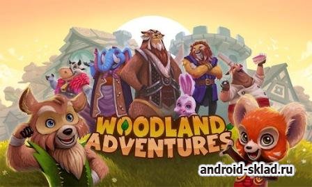 Woodland Adventures - создать деревню на Android