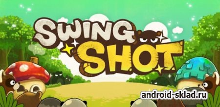 Swing Shot - комическая аркада с обезьянами для Android