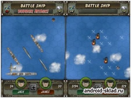 BATTLE SHIPS PRO - морской бой для Android