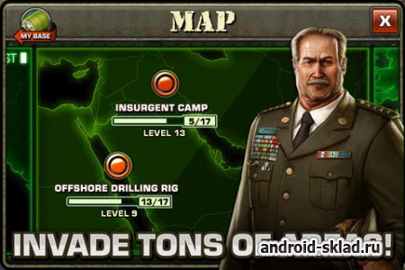 Modern War - военная онлайн игра для Android