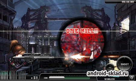Ghost Sniper: Zombie - отразите атаку зомби на Android