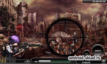 Ghost Sniper: Zombie - отразите атаку зомби на Android