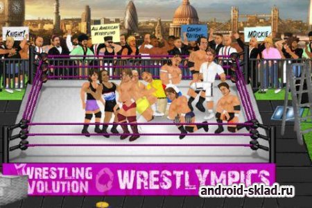 Wrestling Revolution - бои без правил для Android