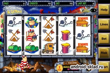 Alcatraz Slots - игровые автоматы для Android