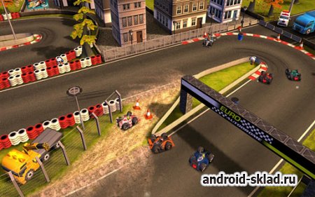 Bang Bang Racing THD - веселые гонки для Android