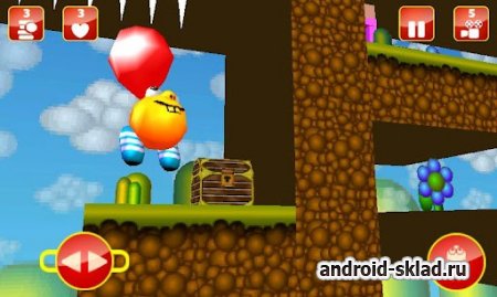 Bob Orange - 3D Platformer - приключения апельсина на Android