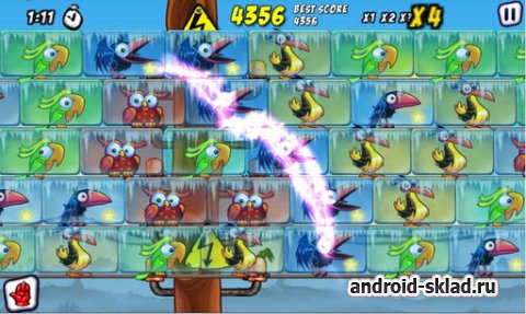 Bird Zapper - поджарьте птичек током на Android
