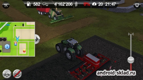 Farming Simulator - симулятор сельскохозяйственной техники для Android