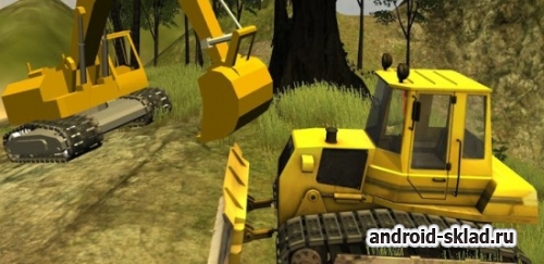 Kids Construction Trucks - симулятор строительной техники для Android