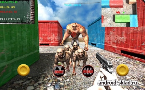Zombie Attack Protocol - борьба с зомбиками на Android