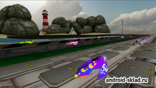 LevitOn Racers HD - полет на космических кораблях для Android
