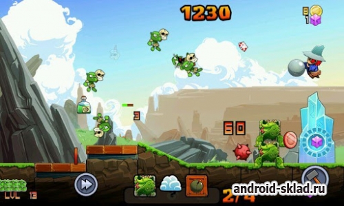Goblins Rush - защита башни от противных гоблинов для Android