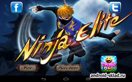 Ninja Elite - сражайся элитным нинзя на Android