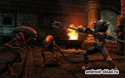 Aliens vs Predator Evolution - шутер от третьего лица для Android