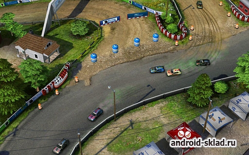Reckless Racing 2 - грязные гонки на маленьких автомобилях для Android