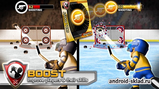 Big Win Hockey 2013 - старый зимний хоккей для Android