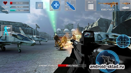 Enemy Strike - красочный 3D шутер на Android