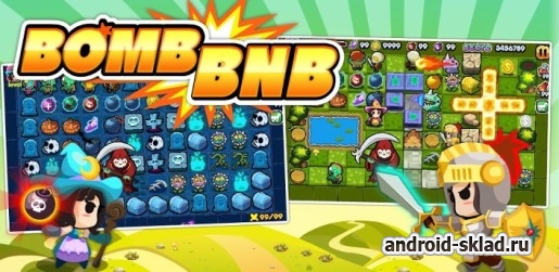 Bomb BNB - очередной бомбермен для Android