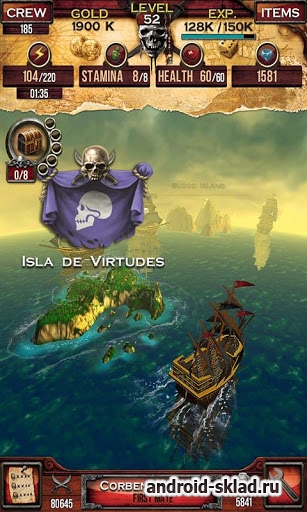 Pirates of the Caribbean - пираты Карибского моря на Android Pirates of the Caribbean - пираты Карибского моря на Android