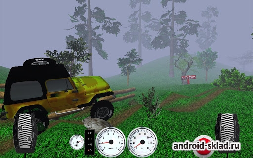 Off road racing 3d - поездка по бездорожью на Android