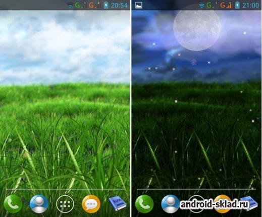 Grass - весенние живые обои с травой для Android Grass - весенние живые обои с травой для Android