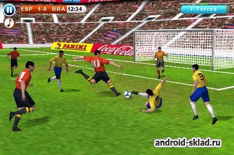 Real Football 2010 - реальный футбол для Android Real Football 2010 - реальный футбол для Android