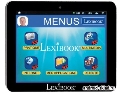 Lexibook Serenity Ultra - планшетник для пожилых пользователей