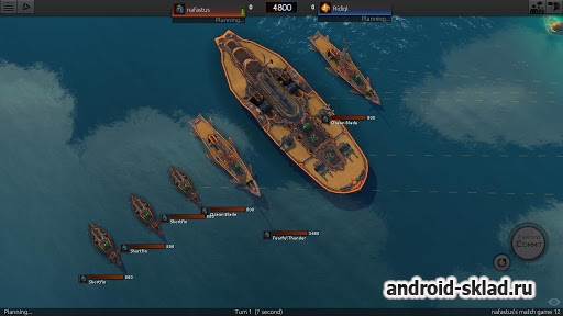 Leviathan Warships - управляйте морским флотом на Android