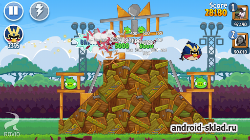 Angry Birds Friends для Android пришла с Фейсбука Angry Birds Friends для Android пришла с Фейсбука