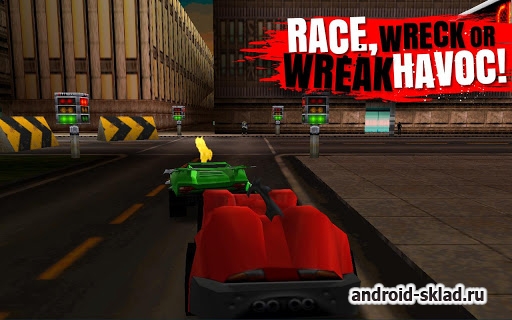 Carmageddon - 3D гонки со стрельбой для Android Carmageddon - 3D гонки со стрельбой для Android