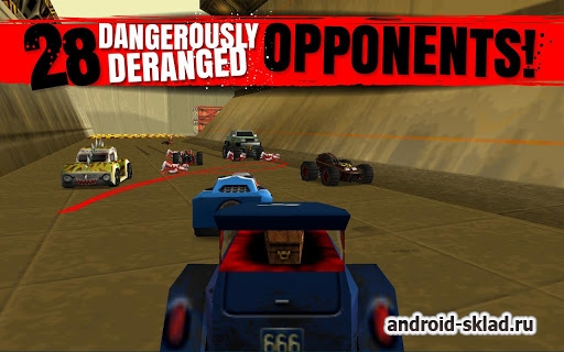 Carmageddon - 3D гонки со стрельбой для Android Carmageddon - 3D гонки со стрельбой для Android