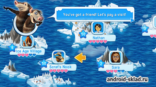 Ice Age Village - ледниковый период на Android