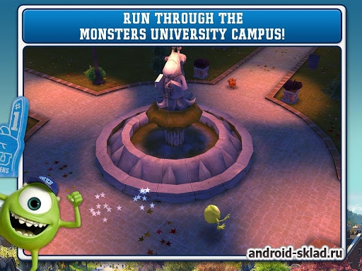 Monsters U Catch Archie - раннер от Диснея для Android