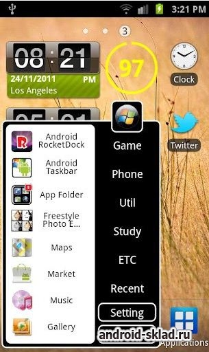 Скачать Taskbar in Android Pro на андроид