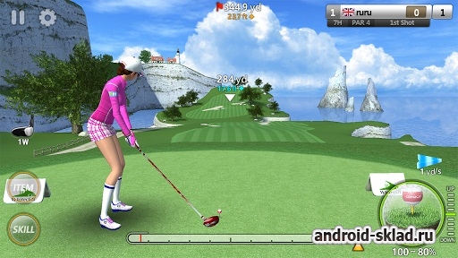 Golf Star - реалистичный гольф для Android