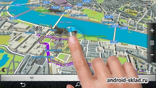 Sygic GPS Navigation - автомобильный навигатор для Android