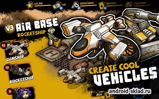 Apoc Wars - рисованая стратегия для Android Apoc Wars - рисованая стратегия для Android