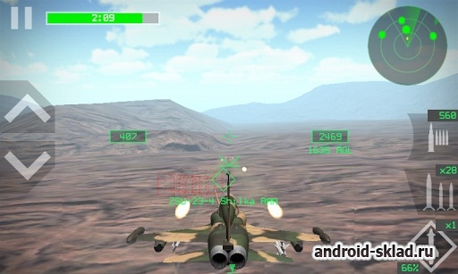 Strike Fighters Attack - холодная война в воздухе на Android