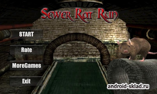 Sewer Rat Run - найдите выход с канализации