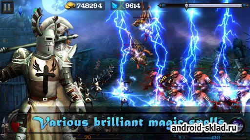 Hell Zombie - оборона крепости от сил зла на Android
