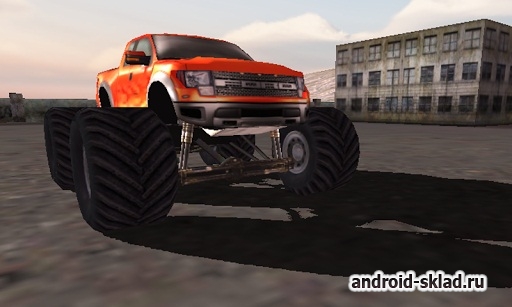 Monster Truck Parking - парковка больших джипов на Android