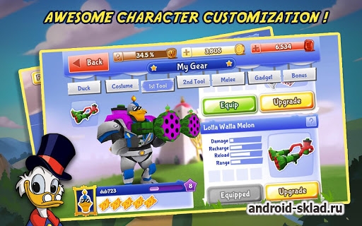 DuckTales Scrooges Loot - утиные истории на Android DuckTales Scrooges Loot - утиные истории на Android