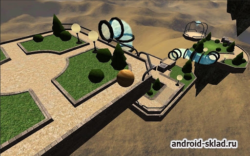 Балланс 3D - логическая головоломка с шаром на Android