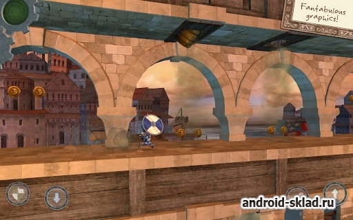 Wind-up Knight - рыцарь спасает принцессу на Android Wind-up Knight - рыцарь спасает принцессу на Android