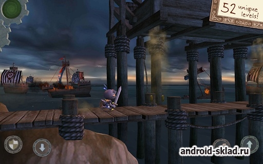 Wind-up Knight - рыцарь спасает принцессу на Android Wind-up Knight - рыцарь спасает принцессу на Android