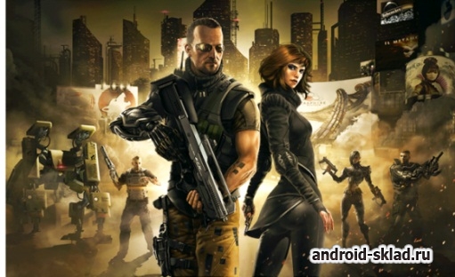 Скачать Deus Ex The Fall - продолжение фантастического шутера на Android на андроид