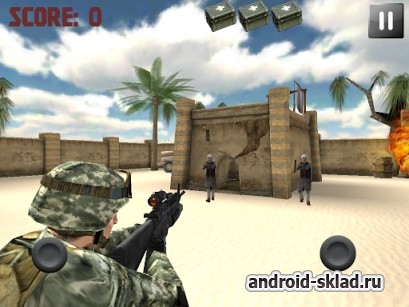 Army War - Desert Battlefield - разборки с террористами на Android